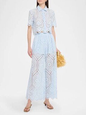 Generation Love "Connie" Cotton Eyelet Pants Size Mediuem NWT